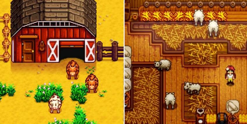 how to get deluxe barn in stardew valley mobile game