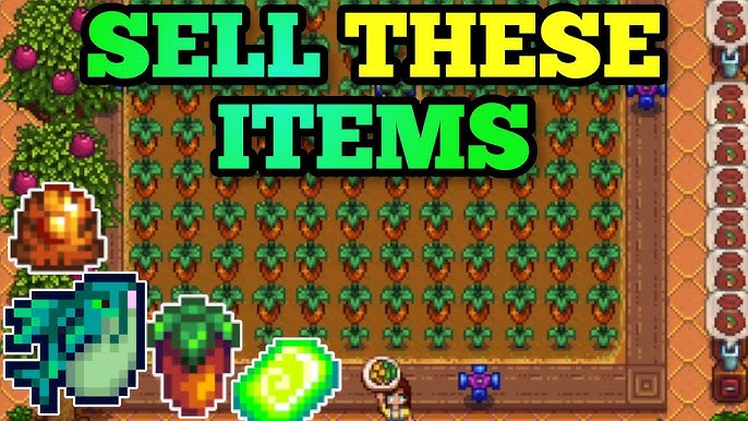 How to sell items in stardew valley game