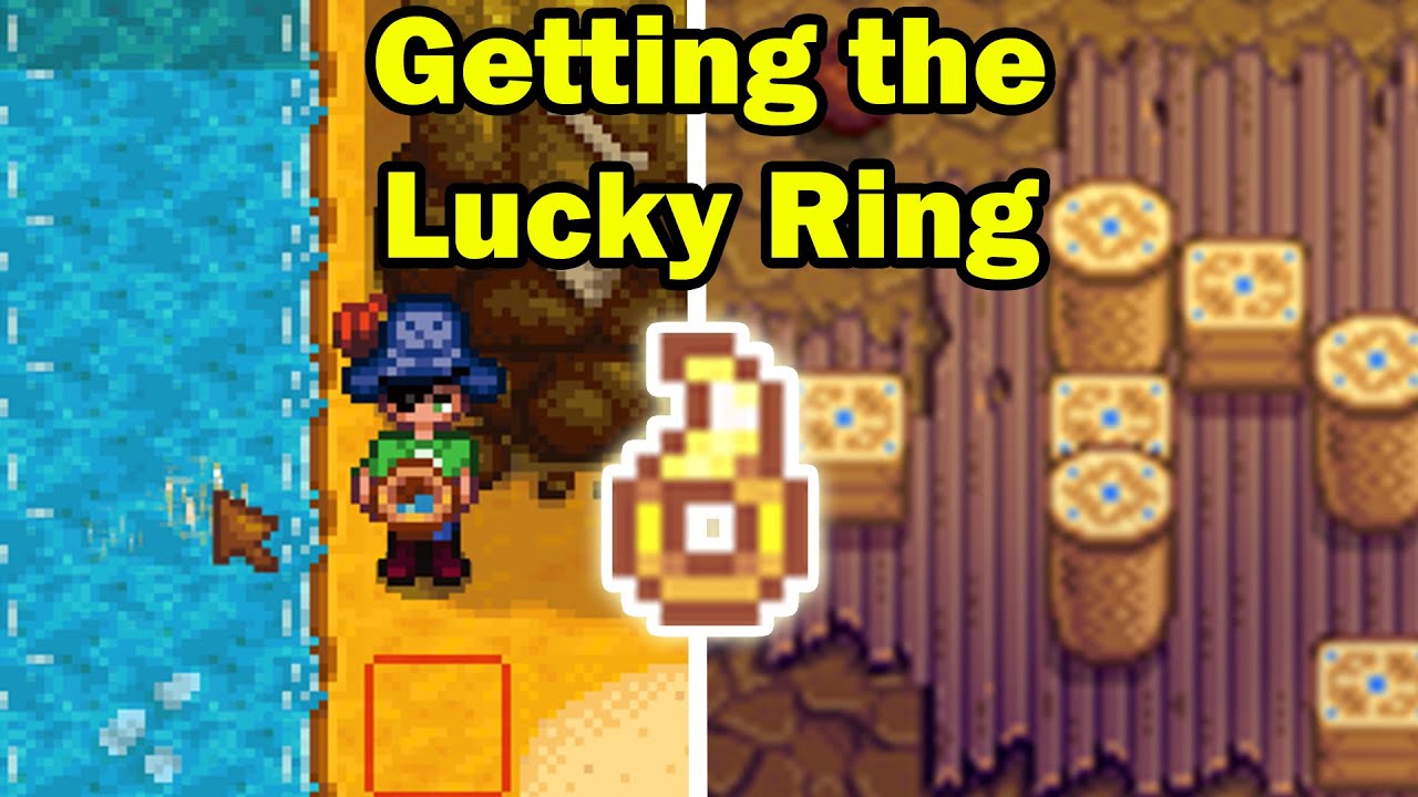 How to get lucky ring in stardew valley game