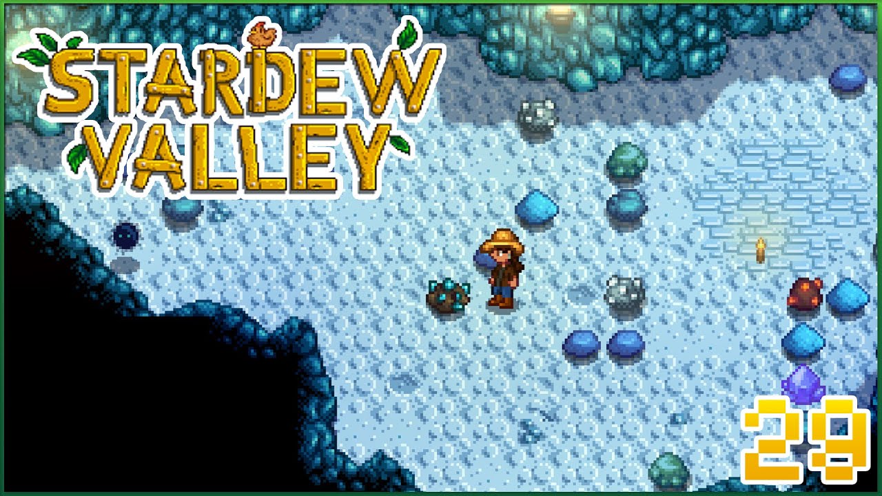 How to mine crystals in stardew valley mobile game