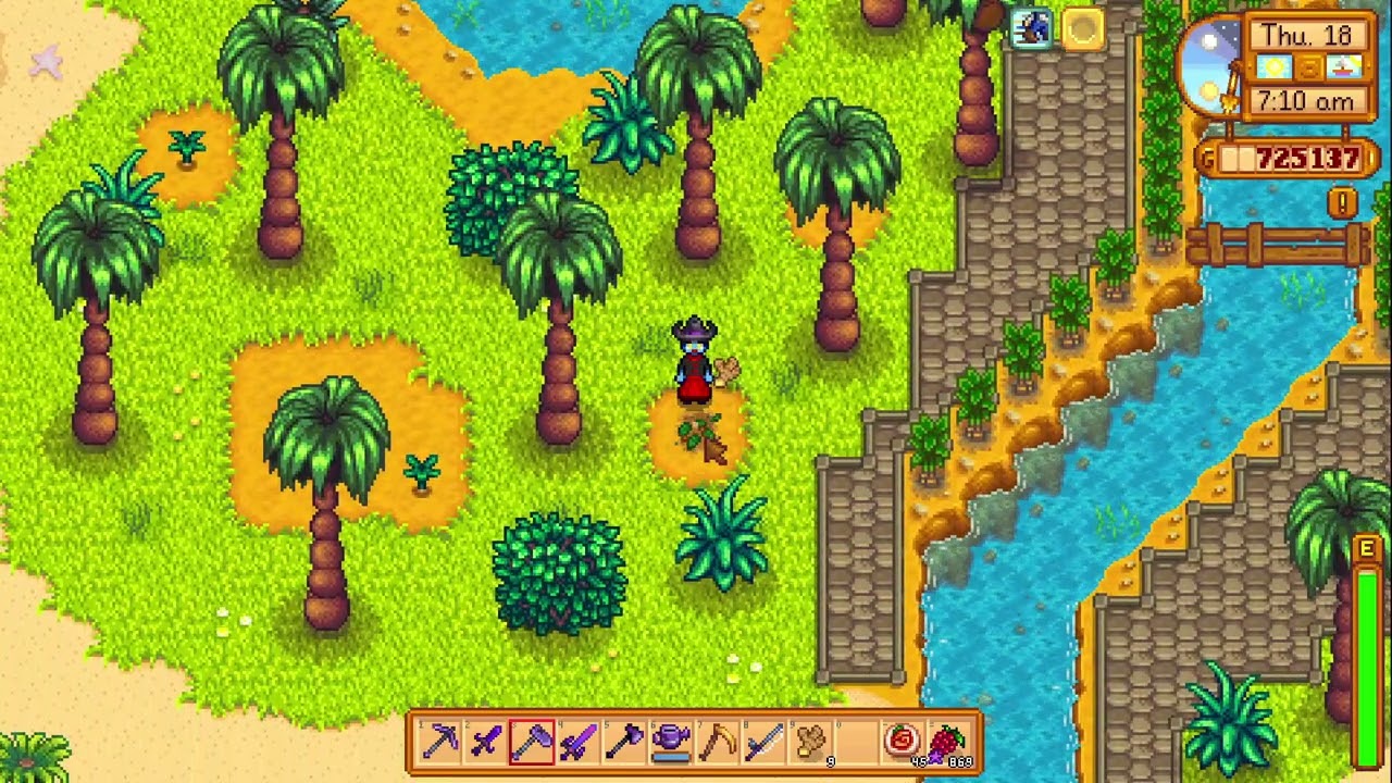 How to Get 100 Ginger in Stardew Valley Game