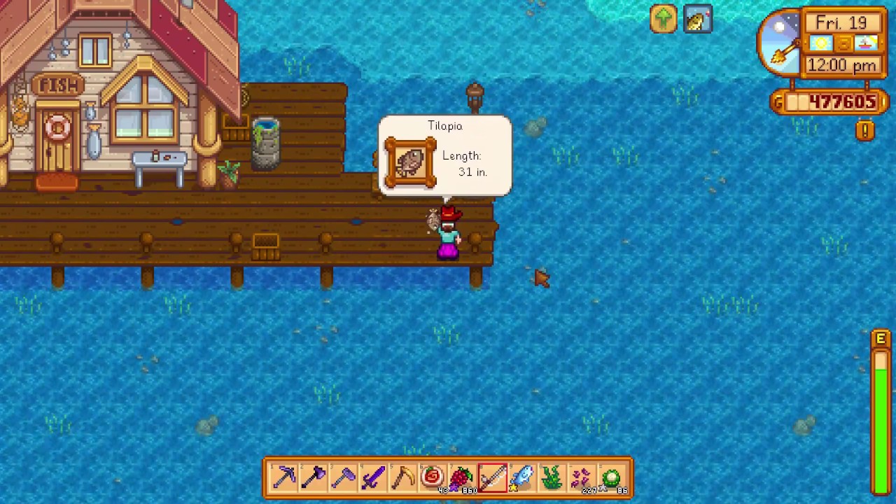 how to catch tilapia stardew valley Mobile game