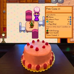 how to get pink cake recipe stardew valley mobile game