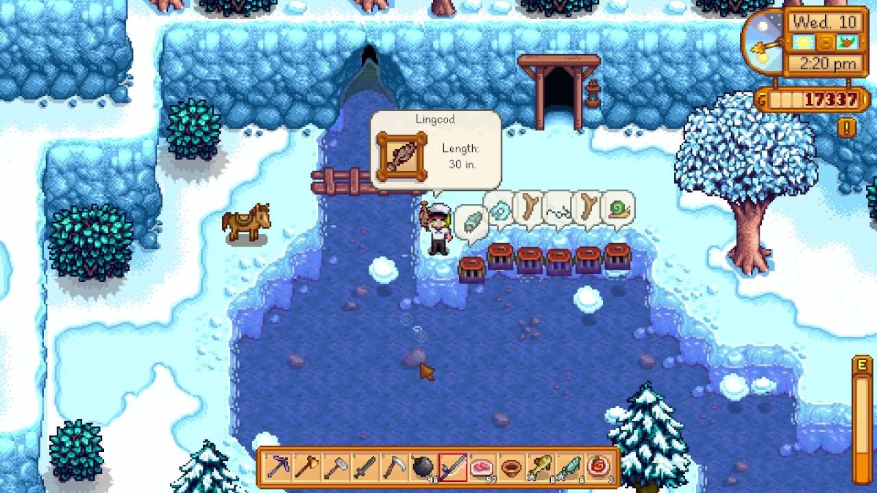 How to Catch a Lingcod in Stardew Valley