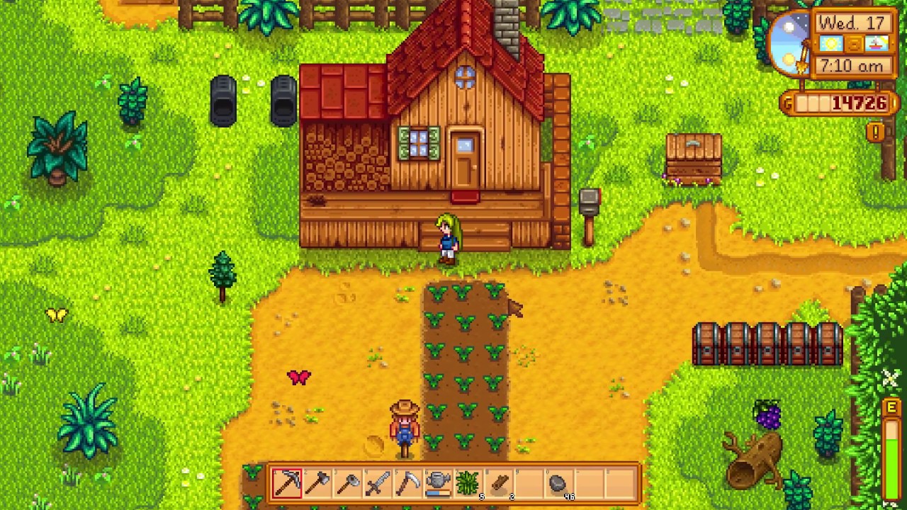 How to Save Game in Stardew Valley Game